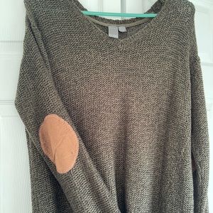 Light Weight Army Green Sweater